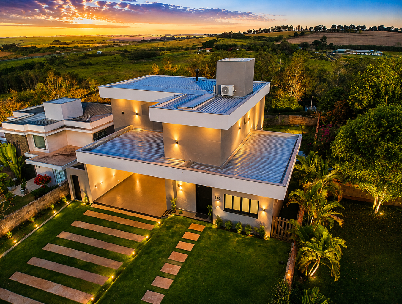 Casa em Condomínio entregue pela Le Mans Construtora em Cond. Morada dos Pássaros, Piracicaba/SP