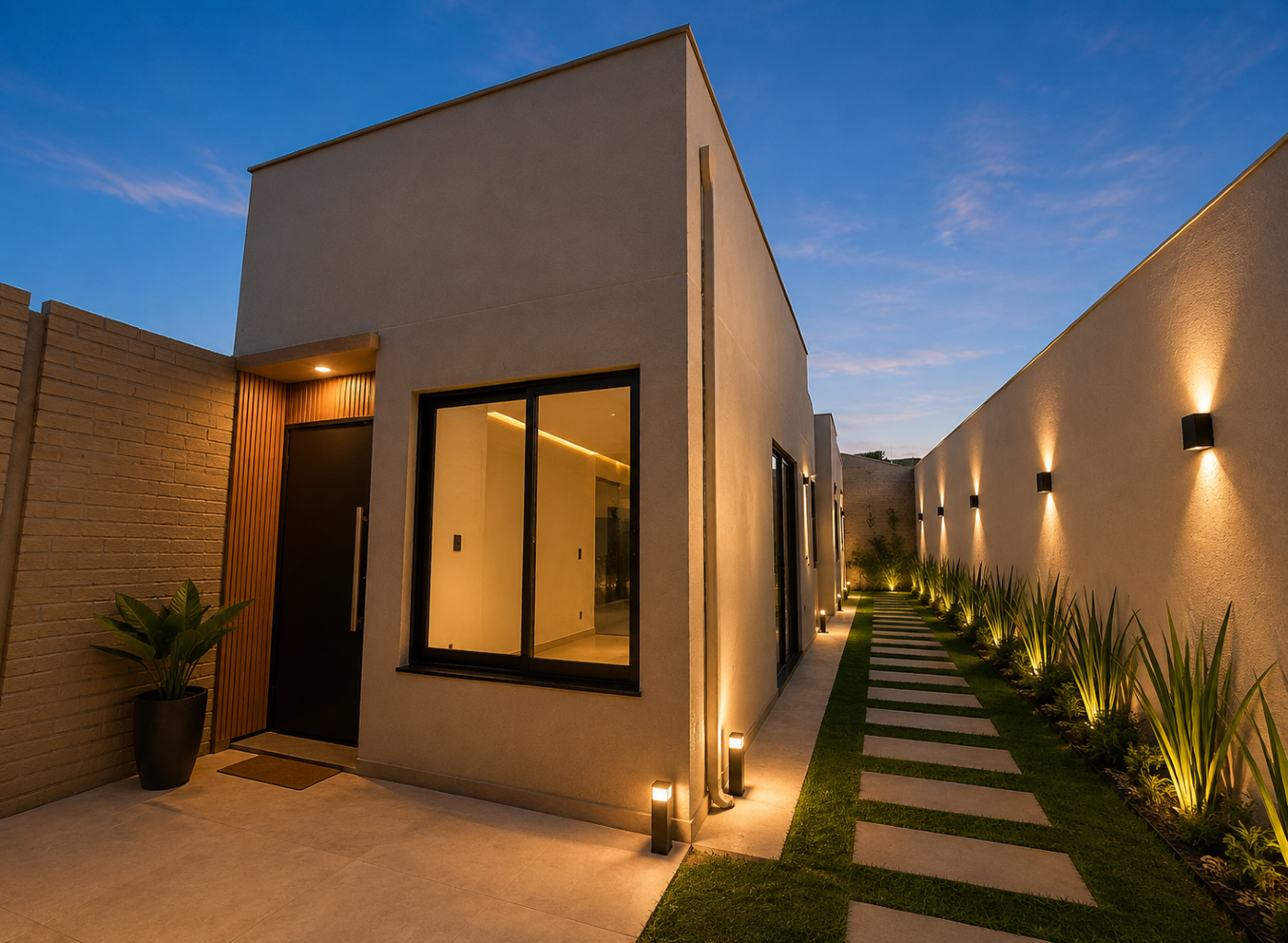 Casa entregue pela Le Mans Construtora em Altos do Taquaral, Piracicaba/SP